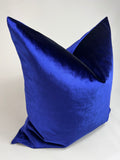 Luxury Velvet Pillow in Indigo