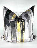 The Gray Mirage Pillow Cover