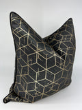 The Geometric Glam Pillow Cover