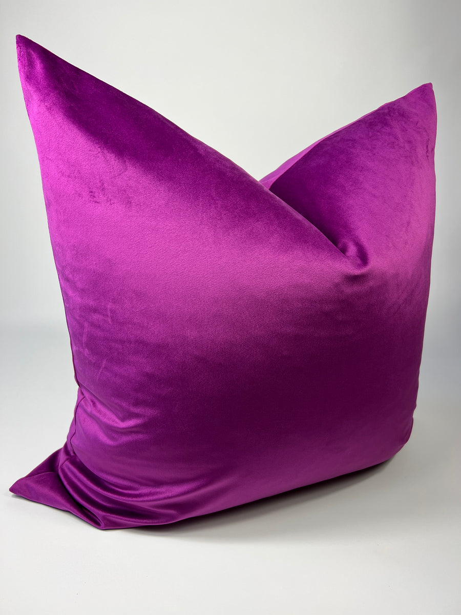 Luxury Solid Velvet Pillow Collection – Studio Luxe by Wendy Wittwer Design
