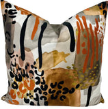 The Abstract Leopard Pillow Cover