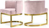 The Gwen Pink Velvet Chair