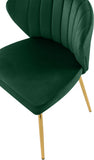 The Justine Green Velvet Chair