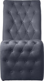 Sophia Gray Velvet Dining Chairs