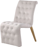 Sophia Cream Velvet Dining Chairs