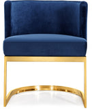 The Gwen Navy Velvet Chair