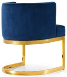 The Gwen Navy Velvet Chair