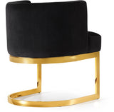 The Gwen Black Velvet Chair