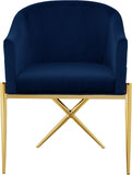 Alexa Navy Velvet Dining Chair