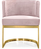 The Gwen Pink Velvet Chair