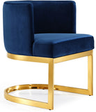 The Gwen Navy Velvet Chair