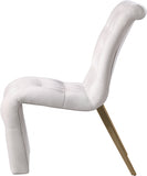 Sophia Cream Velvet Dining Chairs