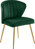 The Justine Green Velvet Chair