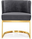 The Gwen Gray Velvet Chair