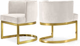 The Gwen Cream Velvet Chair