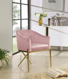 Alexa Pink Velvet Dining Chair