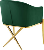 Alexa Green Velvet Dining Chair