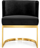 The Gwen Black Velvet Chair