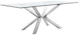 The Lancaster Chrome Dining Table