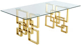 The Matrix Gold Dining Table