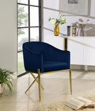 Alexa Navy Velvet Dining Chair