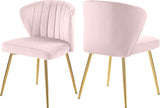 The Justine Pink Velvet Chair