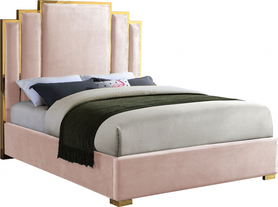 Luxe Pink Bed