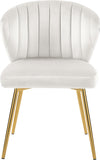 The Justine Cream Velvet Chair