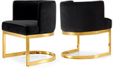 The Gwen Black Velvet Chair