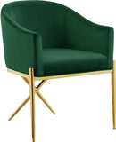 Alexa Green Velvet Dining Chair