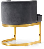 The Gwen Gray Velvet Chair