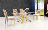 The Lancaster Gold Dining Table