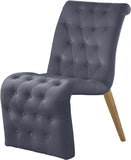 Sophia Gray Velvet Dining Chairs