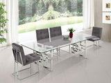 The Matrix Chrome Dining Table