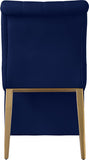 Sophia Navy Velvet Dining Chairs