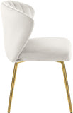 The Justine Cream Velvet Chair