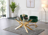 The Gwen Green Velvet Chair